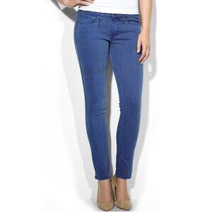 Levi's Skinny Jeans 725 Demi Curve Light Indigo Low Rise Skinny Jeans SZ 25 New